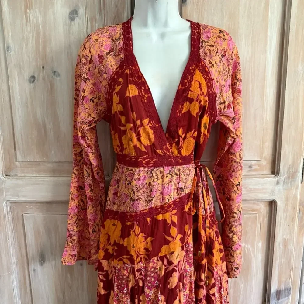 Free People Tilda Wrap Dress Women’s XS